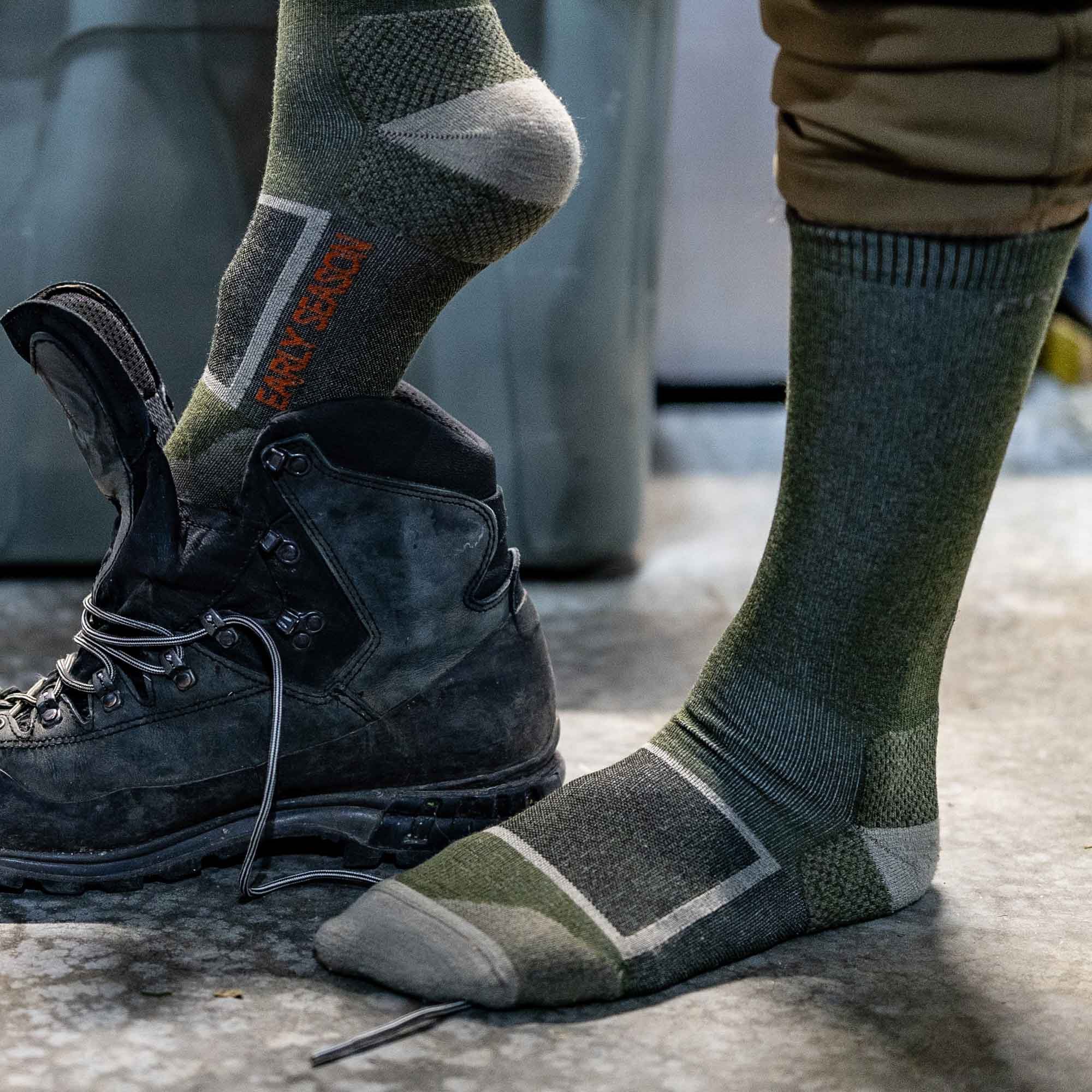 Early Season Wool Crew Sock - Image 5