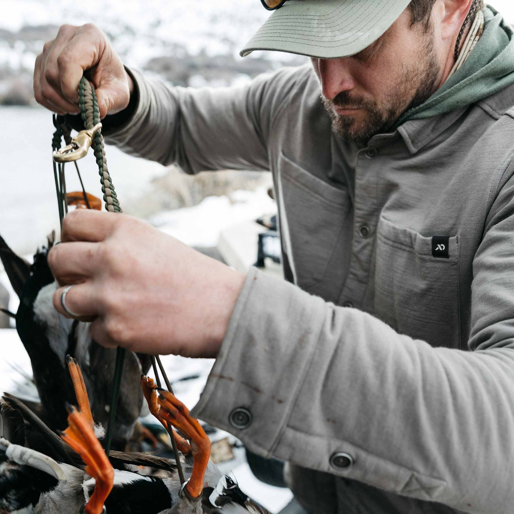 Men’s Rugged Wool Field Shirt - Image 12