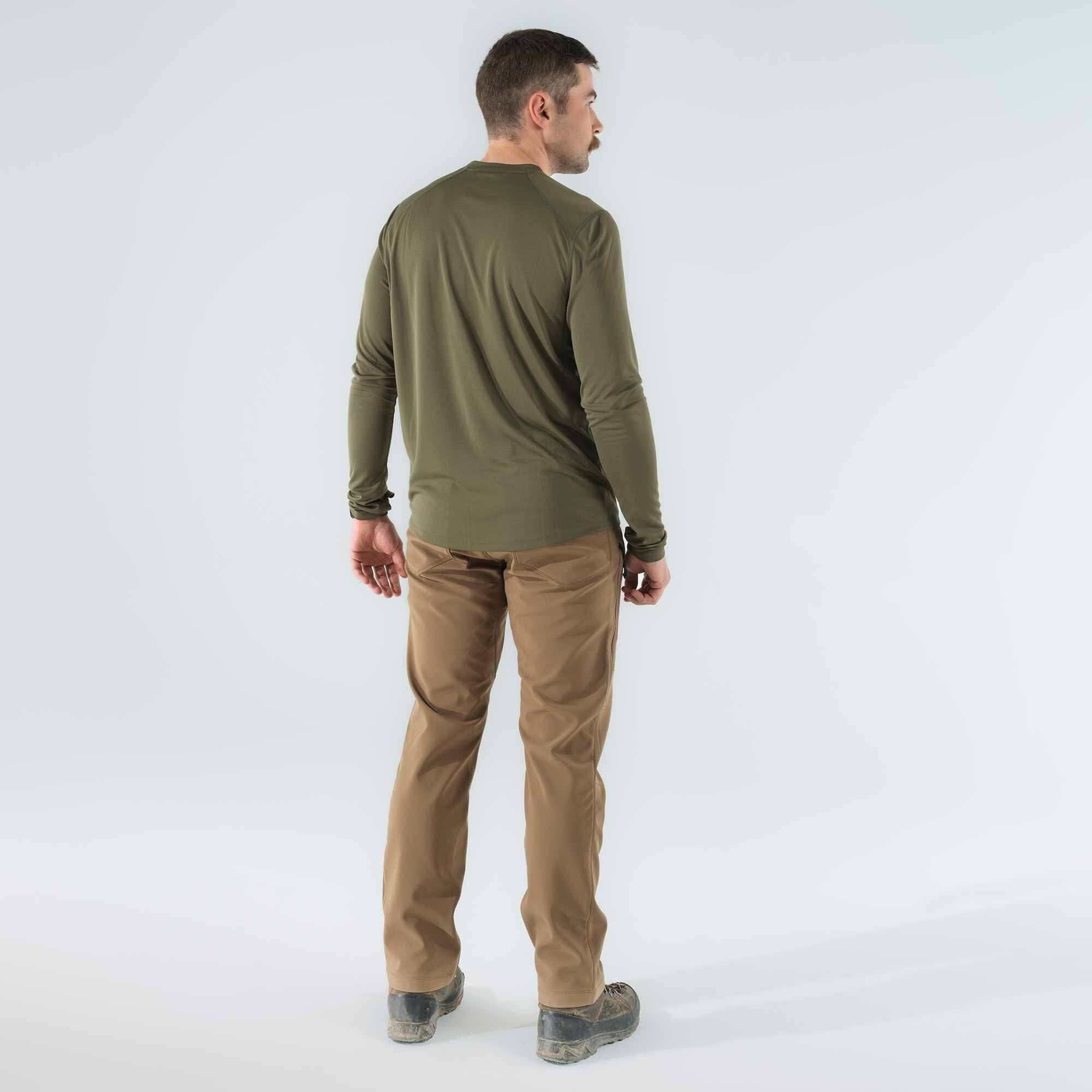 Men’s Yuma Synthetic Long Sleeve Crew - Image 9