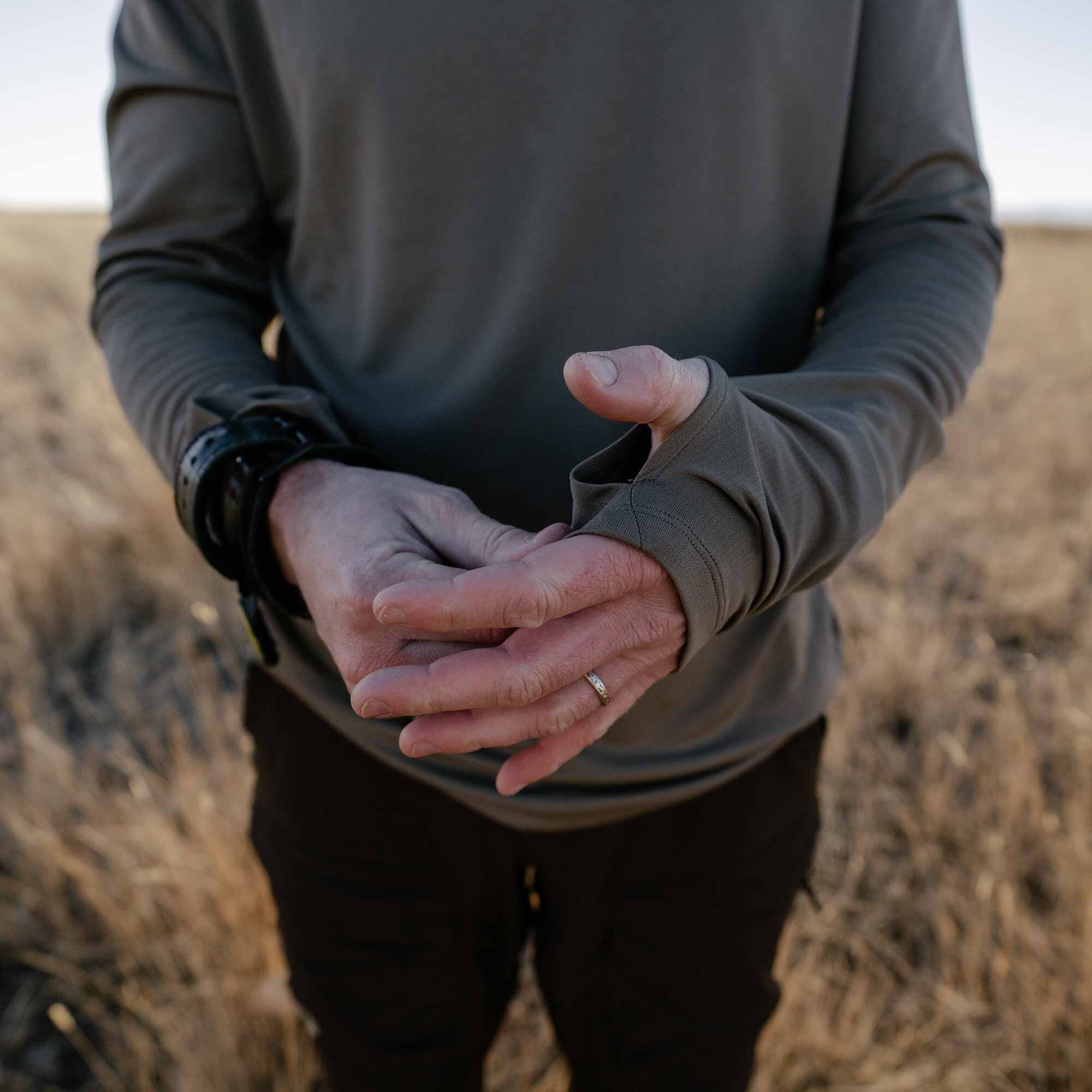 Men’s Yuma Synthetic Long Sleeve Crew - Image 14