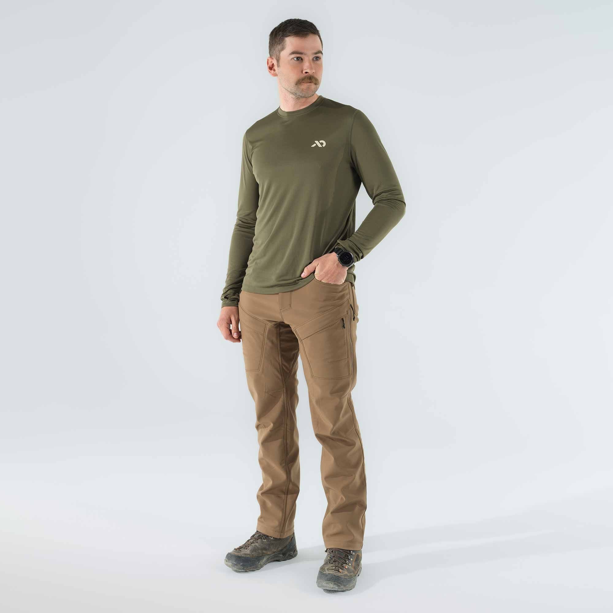Men’s Yuma Synthetic Long Sleeve Crew - Image 8