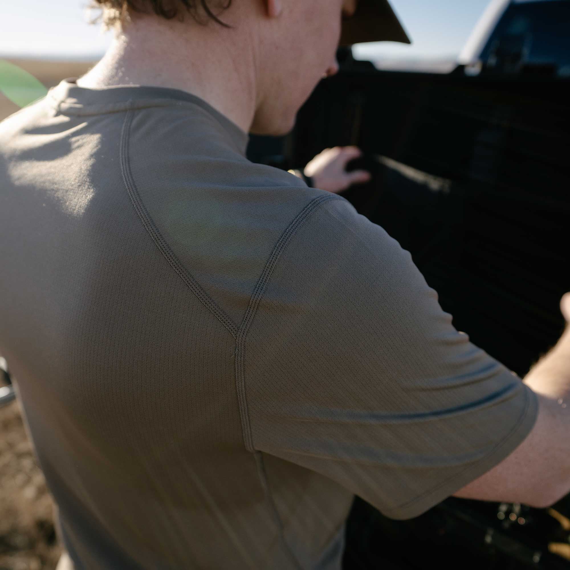 Men’s Yuma Synthetic Short Sleeve Crew - Image 10