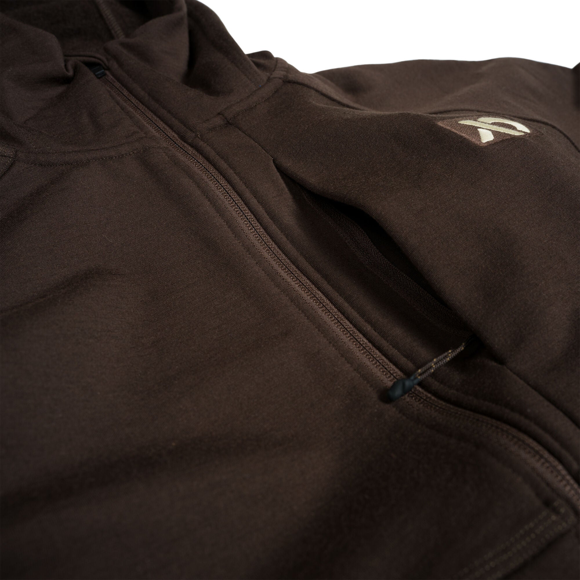 Rugged Wool Zip Hoody - Image 4
