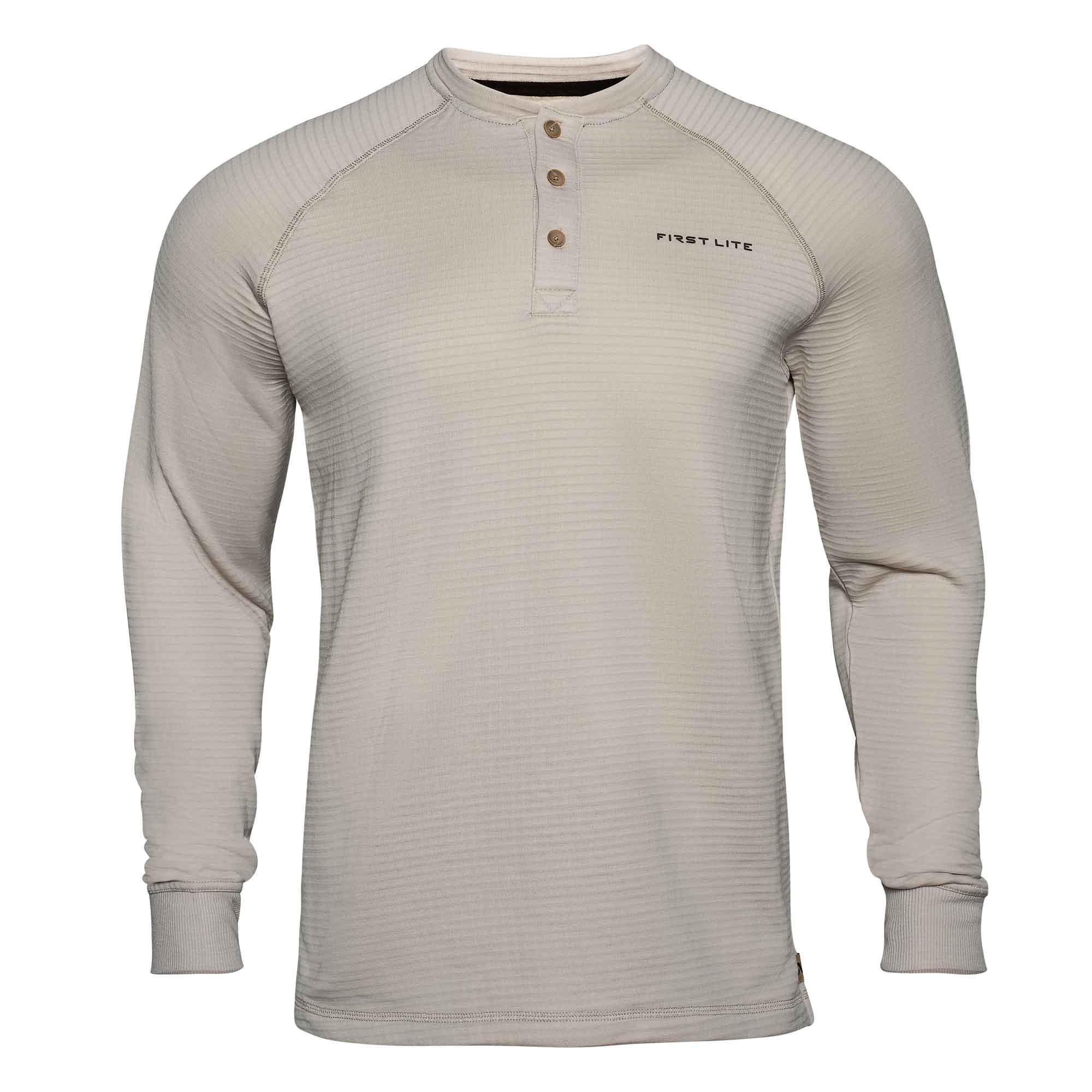 ThermaGrid Merino Wool Henley - Image 2