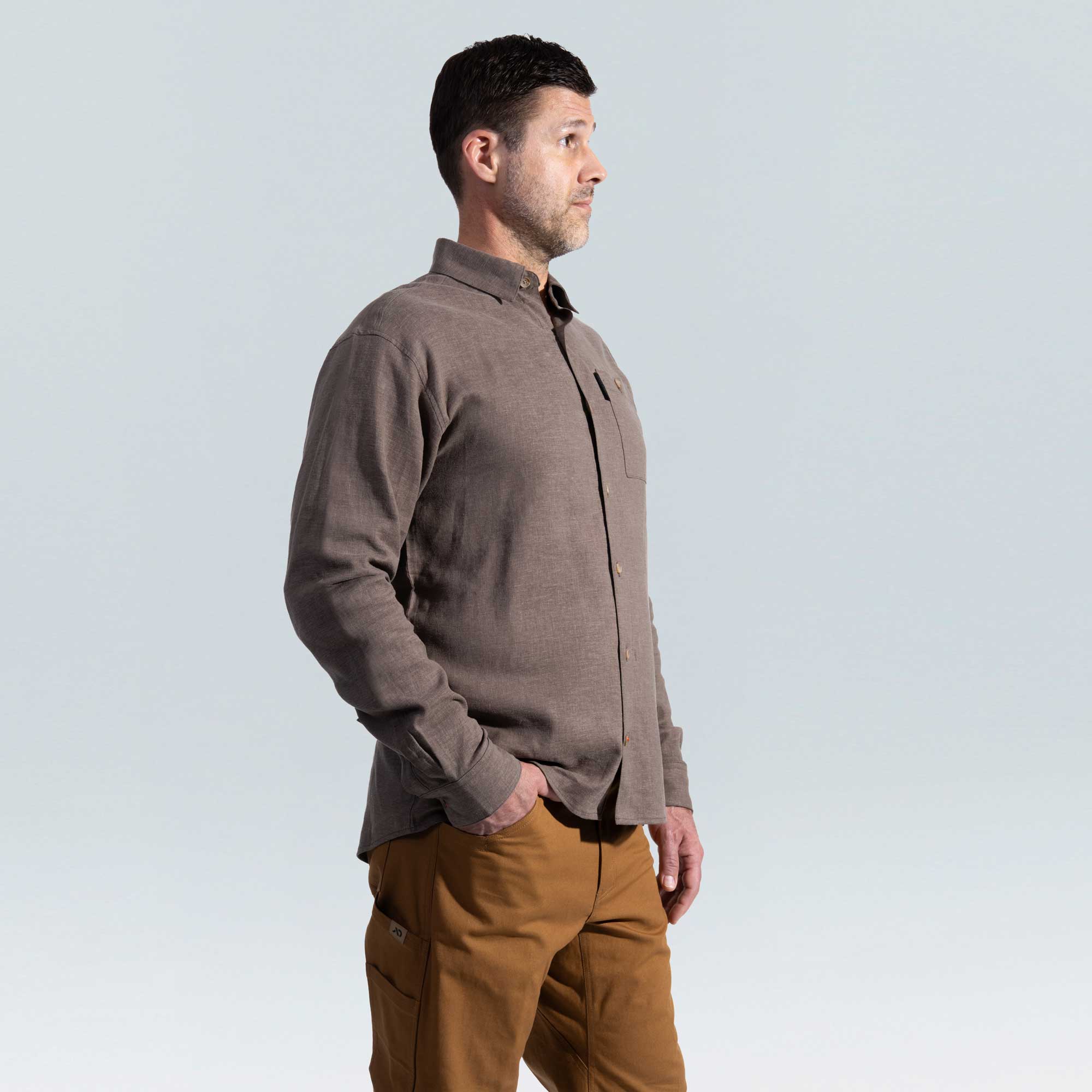 Men’s Horizon Hemp Long Sleeve - Image 7