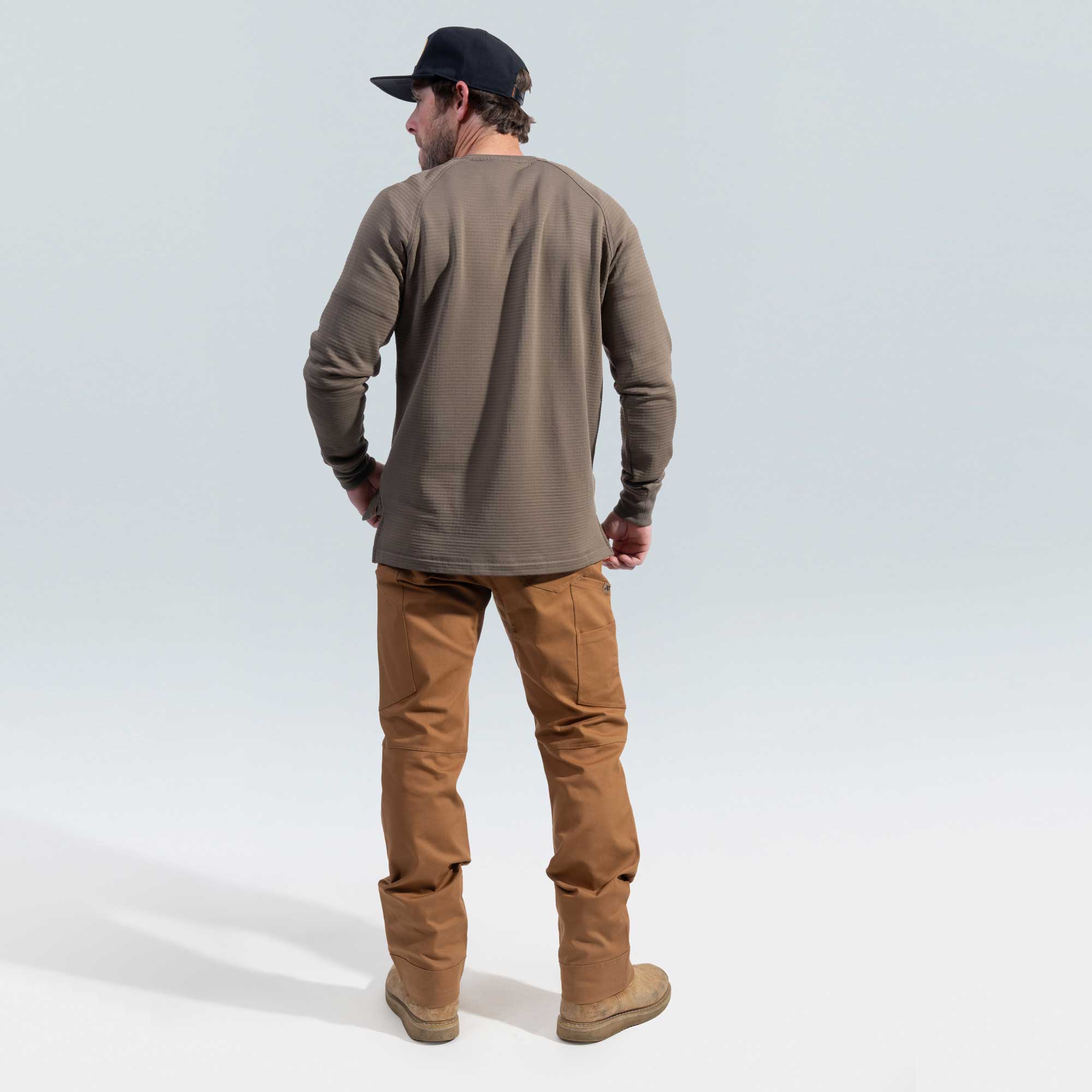 Men’s ThermaGrid Merino Wool Henley - Image 6