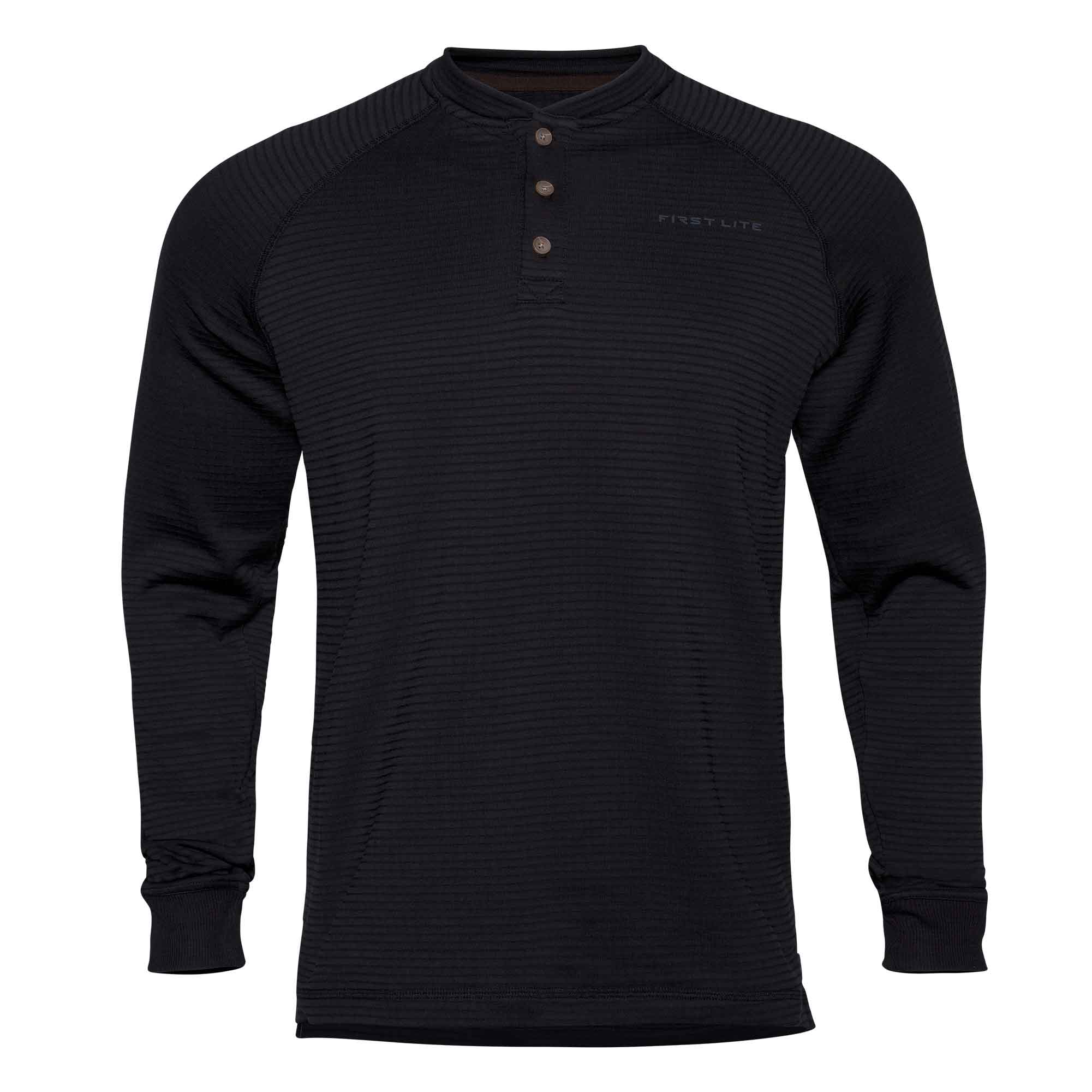 Men’s ThermaGrid Merino Wool Henley - Image 4
